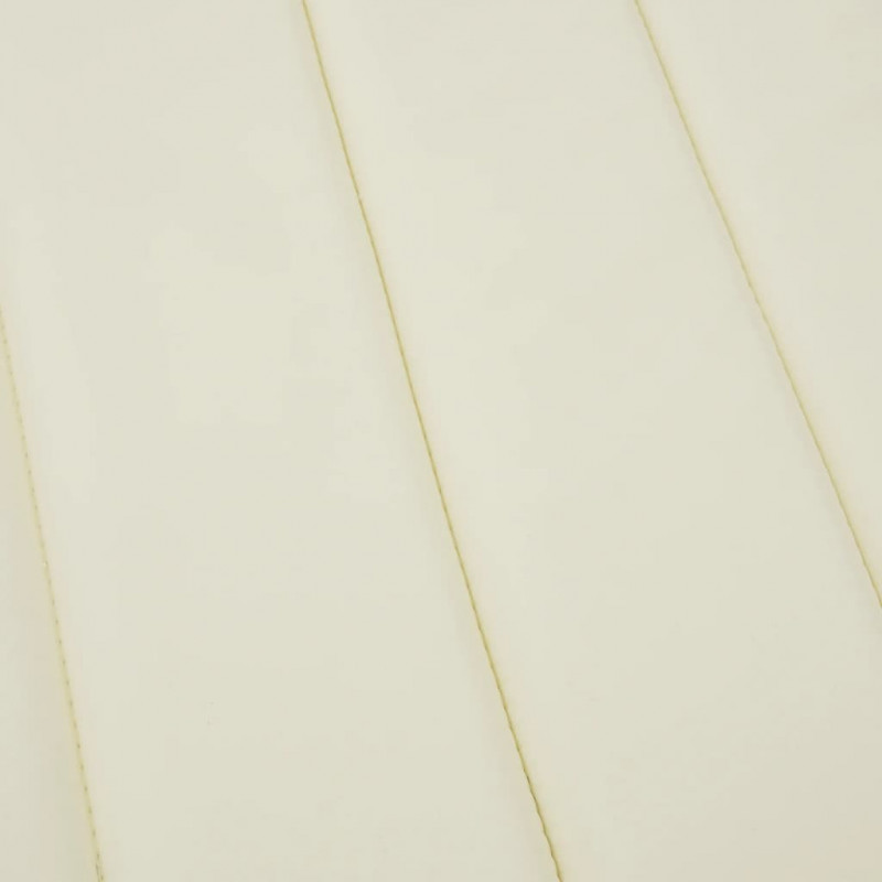Poduszka na leżak, kremowa, 200x60x3 cm, tkanina Oxford