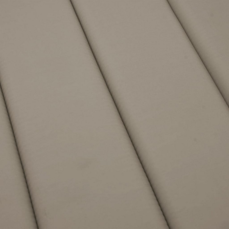 Poduszka na leżak, taupe, 200x70x3 cm, tkanina Oxford