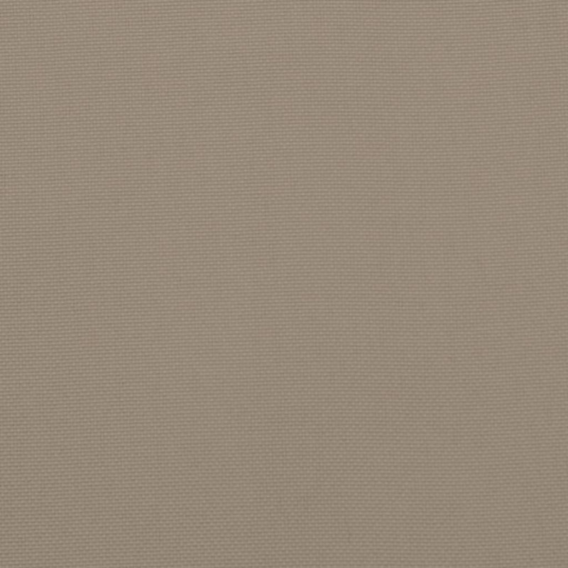 Poduszki na krzesła, 2 szt., taupe, 40x40x7 cm, tkanina