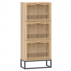 Szafka na buty, 52x25x120 cm, materiał drewnopochodny