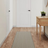 Chodnik, stylizowany na sizal, kolor taupe, 50x150 cm