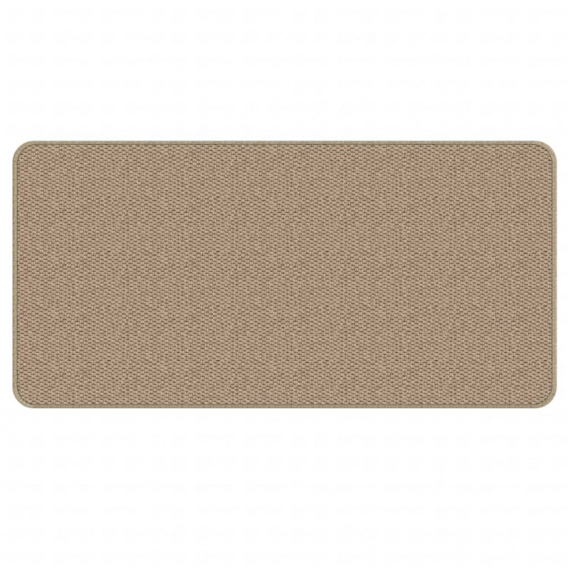 Chodnik, stylizowany na sizal, piaskowy, 50x100 cm