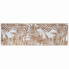 Dywan zewnętrzny, brązowo-biały, 80x250 cm, dwustronny