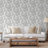 DUTCH WALLCOVERINGS Tapeta Onyx, jasnoszara