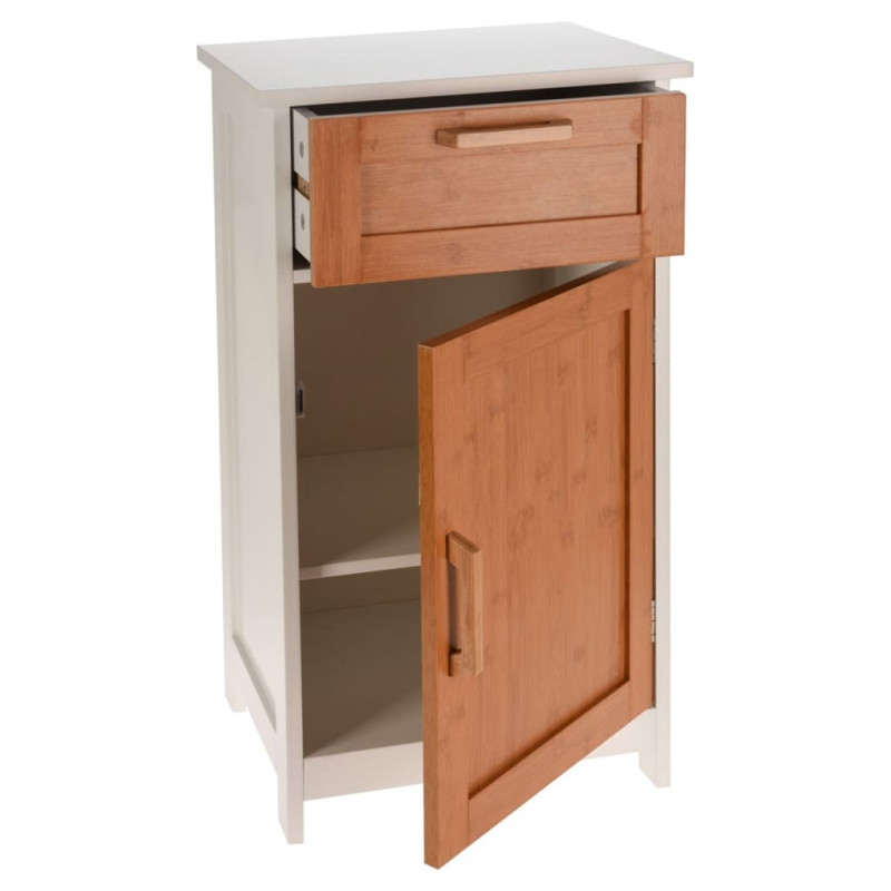 Bathroom Solutions Szafka z drzwiczkami i szufladą, MDF