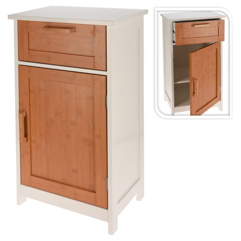 Bathroom Solutions Szafka z drzwiczkami i szufladą, MDF