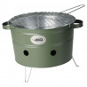 ProGarden Grill z 2 uchwytami, 34,5 cm, oliwkowy matowy