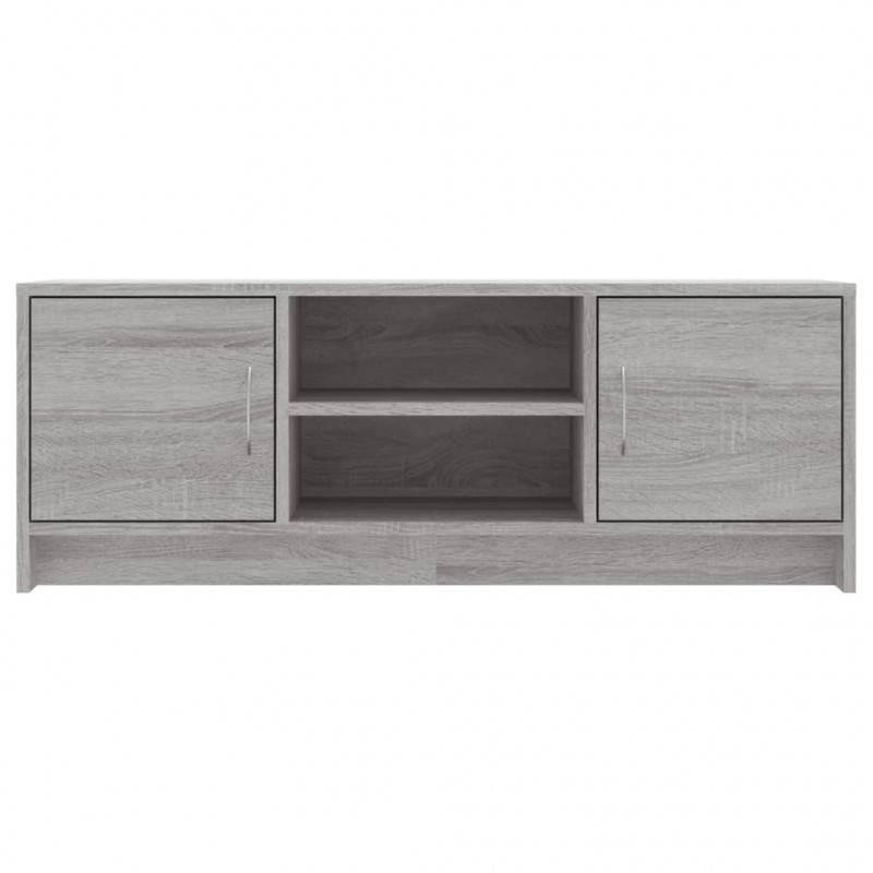 Szafka pod telewizor, szary dąb sonoma, 102x30x37,5 cm