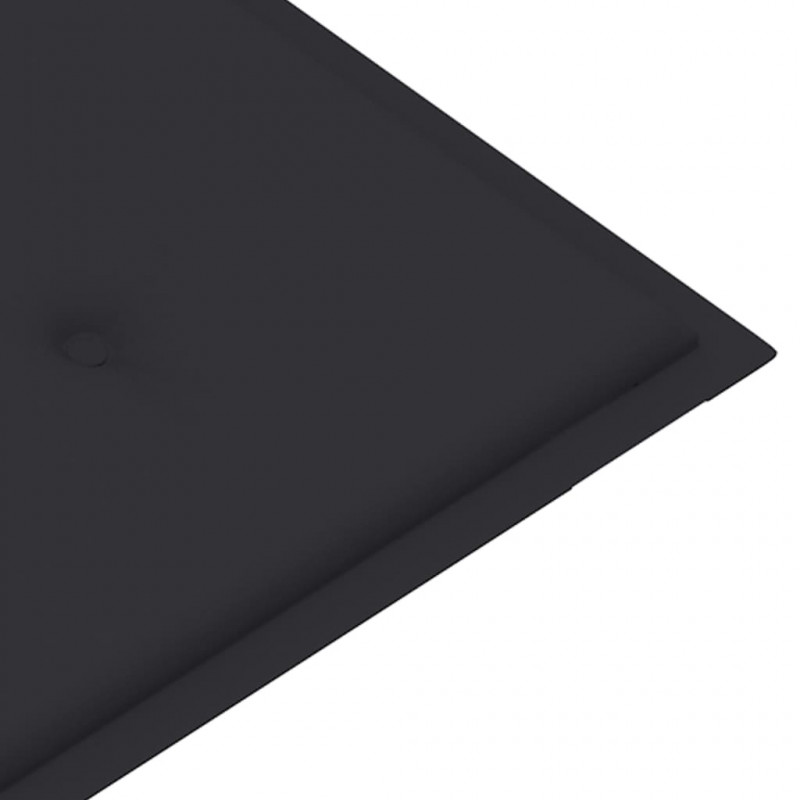 Ławka ogrodowa z poduszką, 120 cm, lite drewno akacjowe