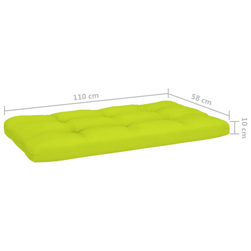 Ogrodowa sofa środkowa z palet, miodowy brąz, drewno sosnowe