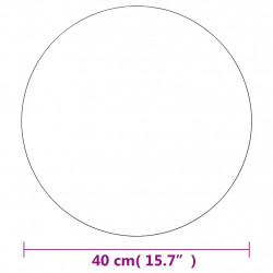 Lustro ścienne, 40 cm, okrągłe, szklane