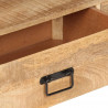 Szafka pod telewizor, 150 x 30 x 45 cm, lite drewno mango