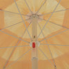 Parasol plażowy w stylu hawajskim, naturalny, 180 cm