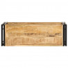 Szafka pod TV, 90x30x40 cm, lite drewno mango