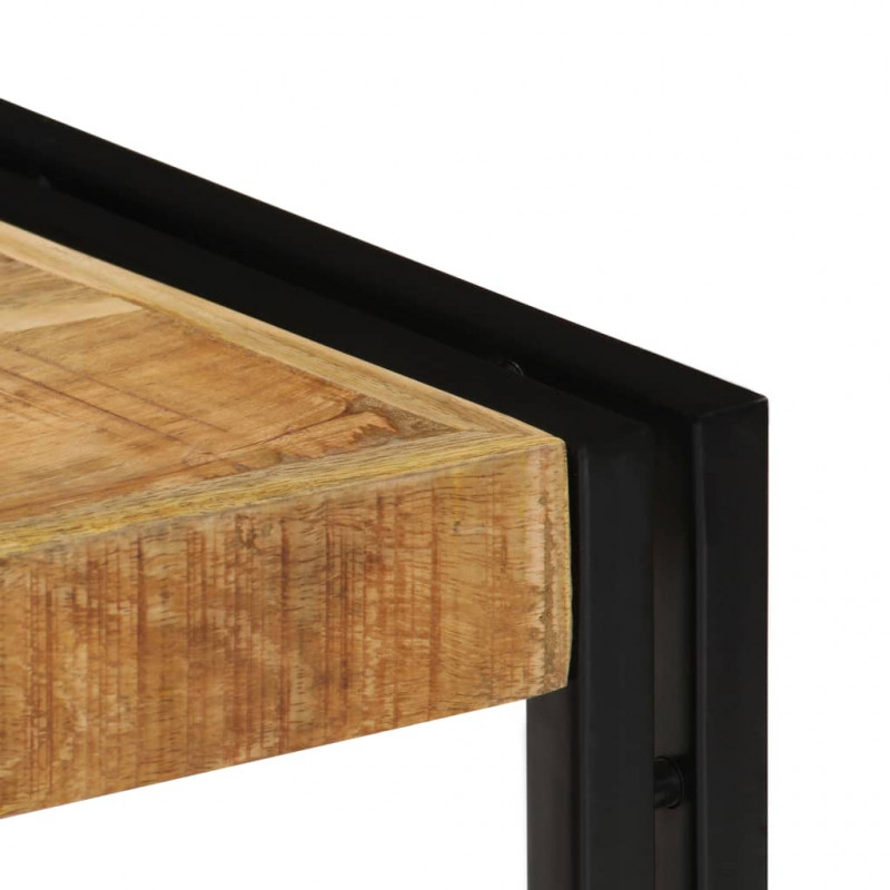Szafka pod TV, 90x30x40 cm, lite drewno mango