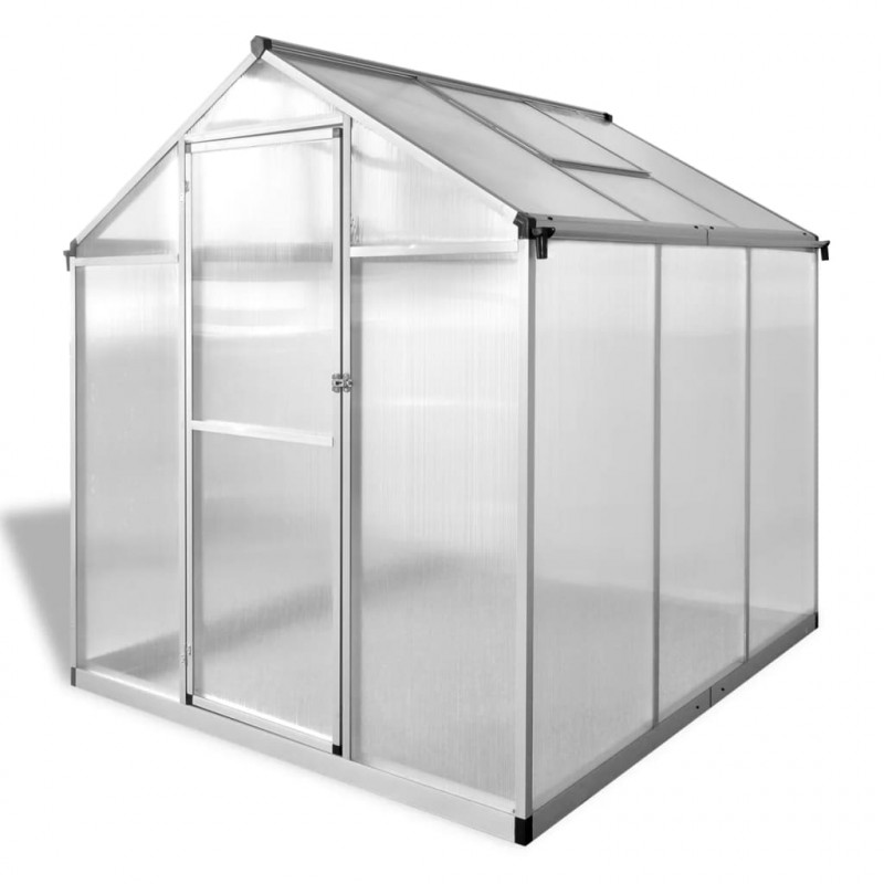 Szklarnia, wzmocnione aluminium, 3,46 m²