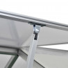 Szklarnia, wzmocnione aluminium, 3,46 m²