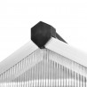 Szklarnia, wzmocnione aluminium, 3,46 m²