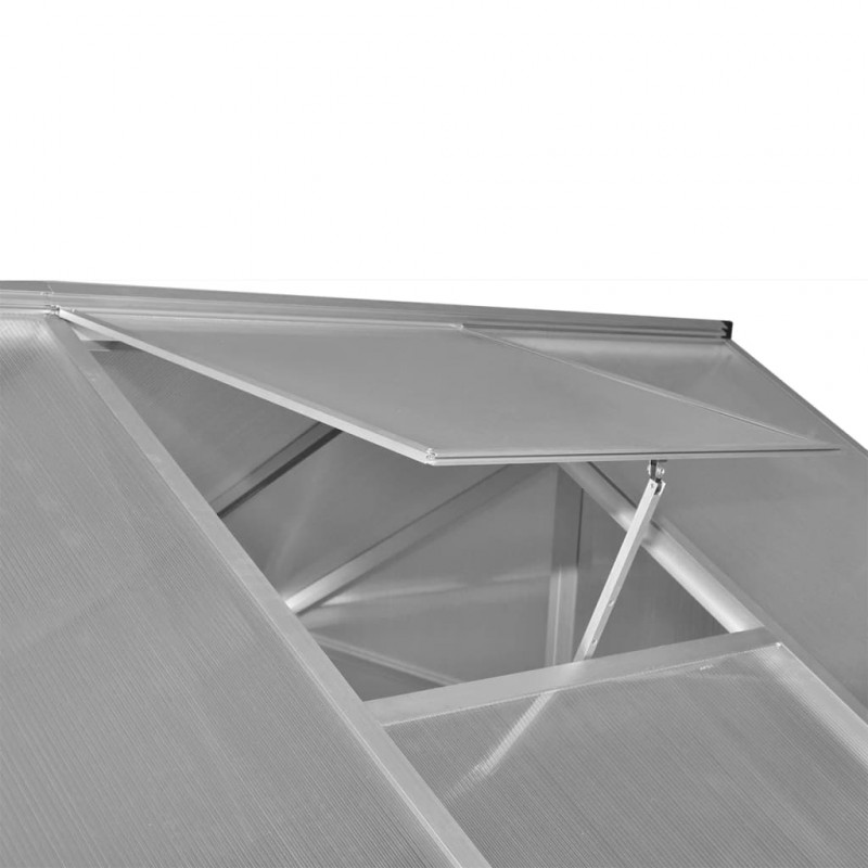 Szklarnia, wzmocnione aluminium, 3,46 m²