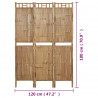 Parawan 3-panelowy, bambusowy, 120 x 180 cm