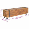 Stojak pod telewizor, 110x30x32,5 cm, lite drewno tekowe