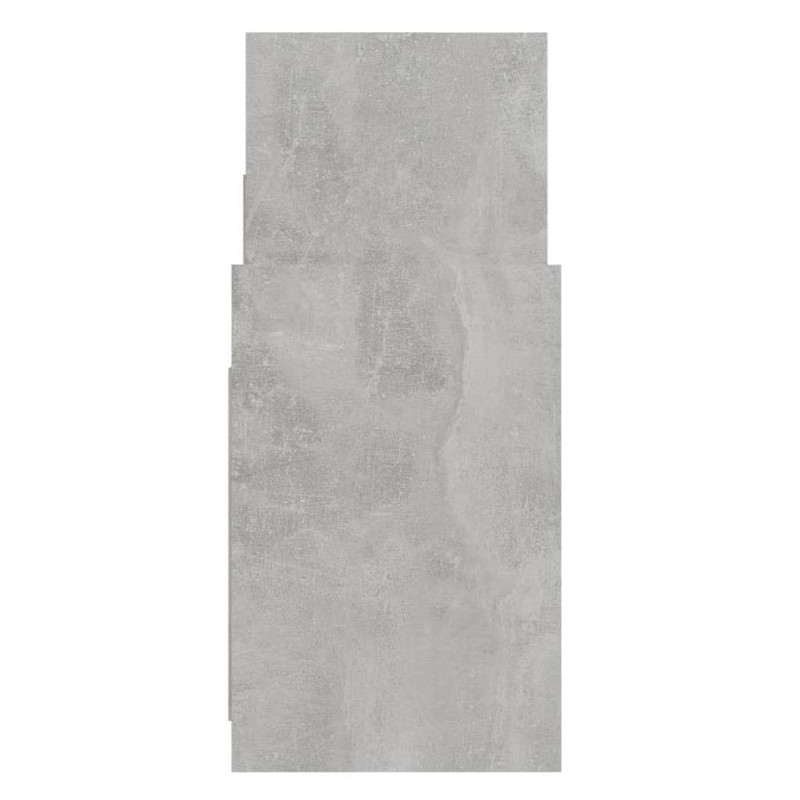 Szafka boczna, szarość betonu, 60x26x60 cm