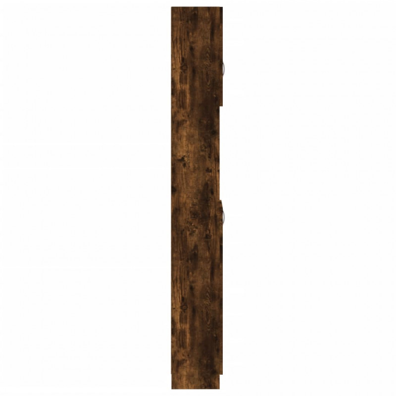 Szafka łazienkowa, przydymiony dąb, 32x25,5x190 cm