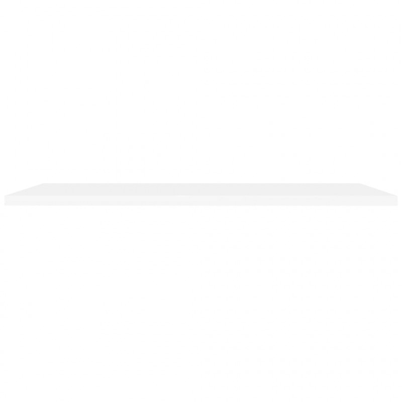 Półki ścienne 2 szt., białe, 120x23,5x3,8 cm, MDF