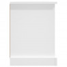 Szafka pod TV, biała, 99,5x35,5x48 cm, materiał drewnopochodny