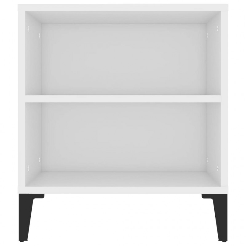 Szafka pod TV, biała, 102x44,5x50 cm, materiał drewnopochodny