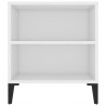 Szafka pod TV, biała, 102x44,5x50 cm, materiał drewnopochodny