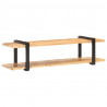 Szafka pod TV, 160x40x40 cm, lite, surowe drewno mango