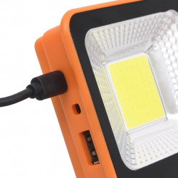 Reflektor LED, ABS, 5 W, zimne białe światło