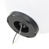 Lampy zewnętrzne LED, 3 szt., kule 20/30/40 cm, PMMA