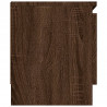 Szafka pod TV, z drzwiczkami, brązowy dąb, 102x30x36 cm