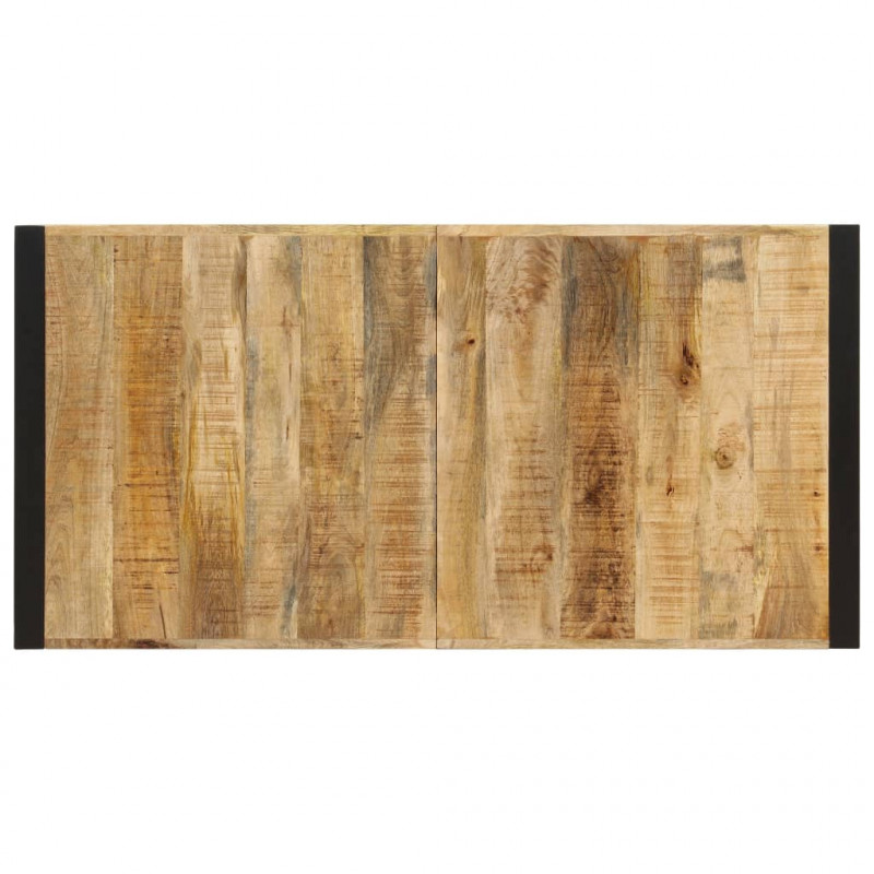 Stół jadalniany, 140 x 70 x 75 cm, lite drewno mango