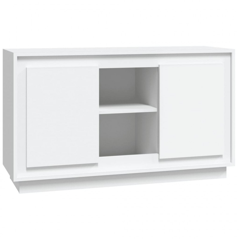 Szafka, biała, 102x35x60 cm, materiał drewnopochodny