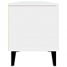 Szafka pod TV, biała, 180x31,5x40 cm, materiał drewnopochodny