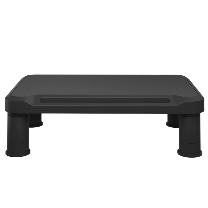 Podstawka pod monitor, czarna, 38x24x10,5 cm
