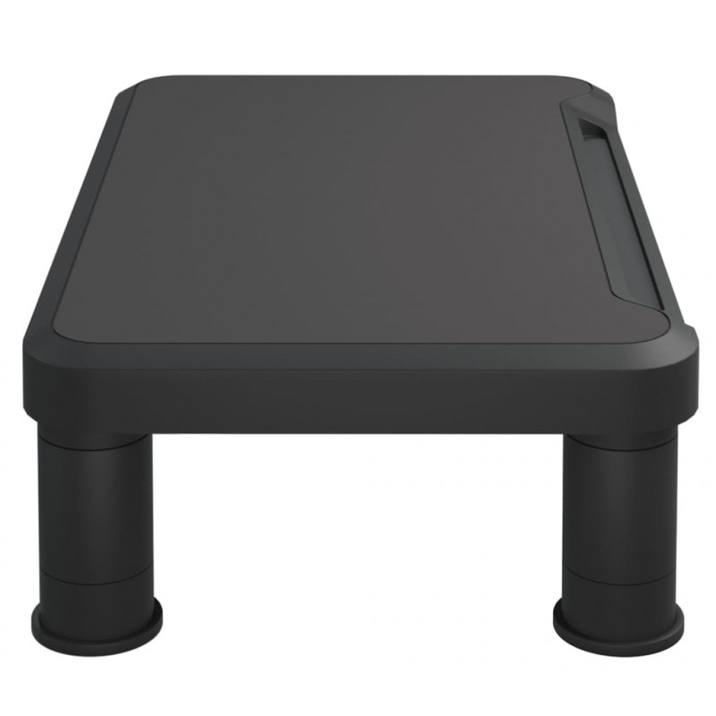 Podstawka pod monitor, czarna, 38x24x10,5 cm