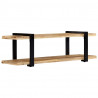 Szafka pod TV, 130x40x40 cm, lite drewno mango