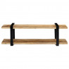 Szafka pod TV, 130x40x40 cm, lite drewno mango