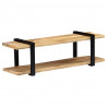 Szafka pod TV, 130x40x40 cm, lite drewno mango