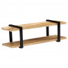 Szafka pod TV, 130x40x40 cm, lite drewno mango