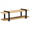 Szafka pod TV, 130x40x40 cm, lite drewno mango