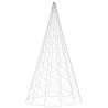 Choinka do montażu na maszcie, 3000 zimnych białych LED, 800 cm