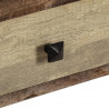 Szafka pod TV, 118x30x40 cm, lite drewno mango