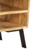 Szafka pod telewizor, lite drewno mango, 140 x 30 x 40 cm