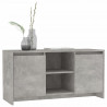 Szafka pod TV, szarość betonu, 102x37,5x52,5 cm