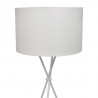 Lampa podłogowa, biała
